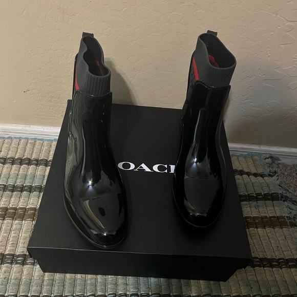 Coach Rubber Rain Bootie - Picture 5 of 5